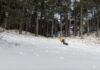 snowboarden in de duinen