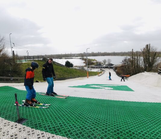 Hoe is skiles op de skipiste in Nieuwegein? les op de borstelbaan nieuwegein