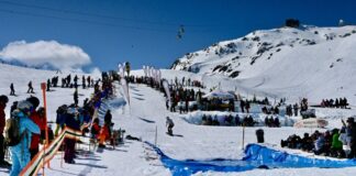 Slush, slides & smiles in Davos Klosters parsenn watertslide