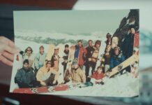 ripstar in de sneeuw