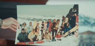 ripstar in de sneeuw