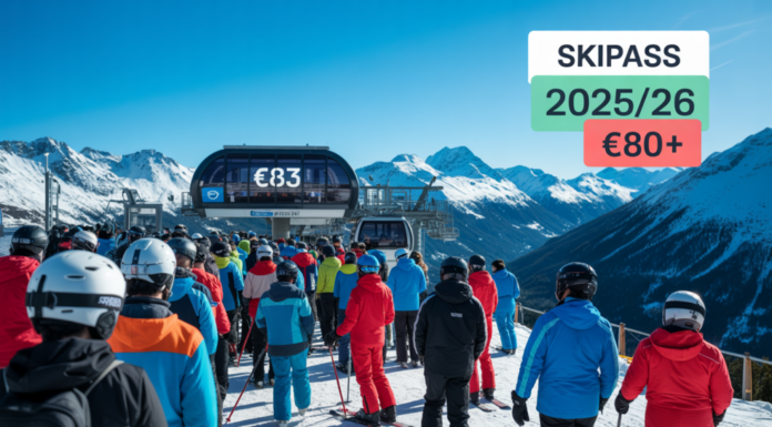 Skipassen door de €80-grens per dag heen skipaspriizen