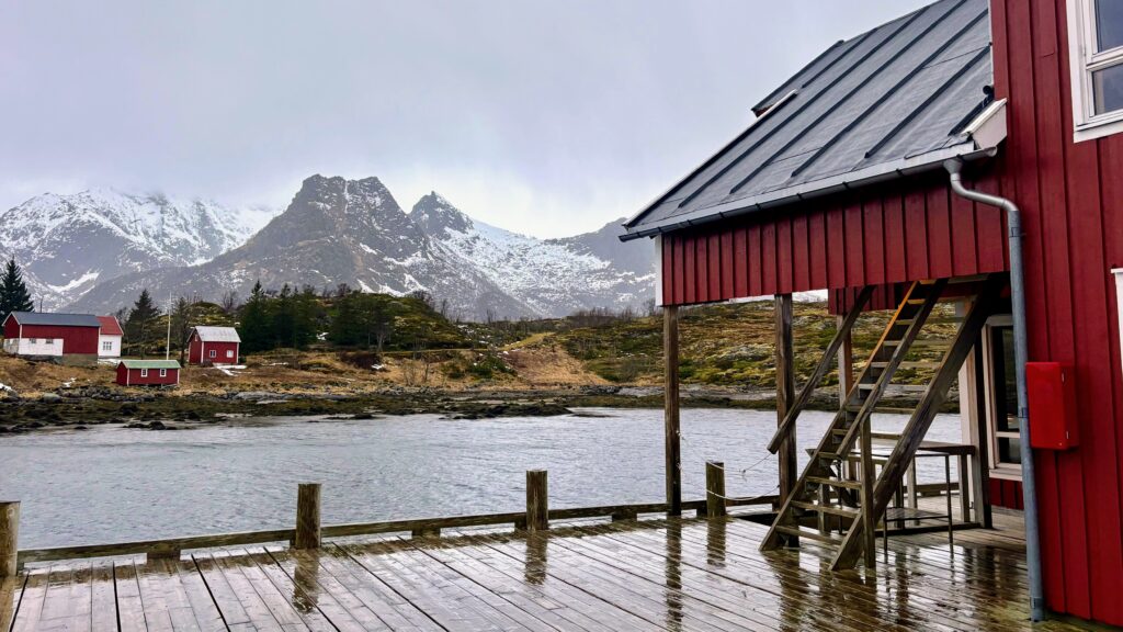 lofoten skilodge sauna