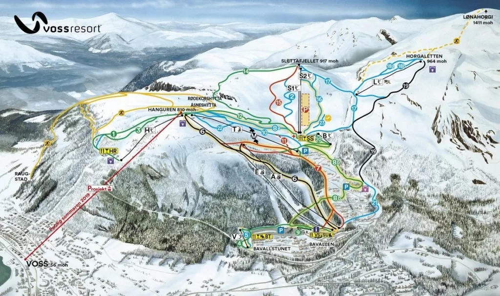 Voss ski resort