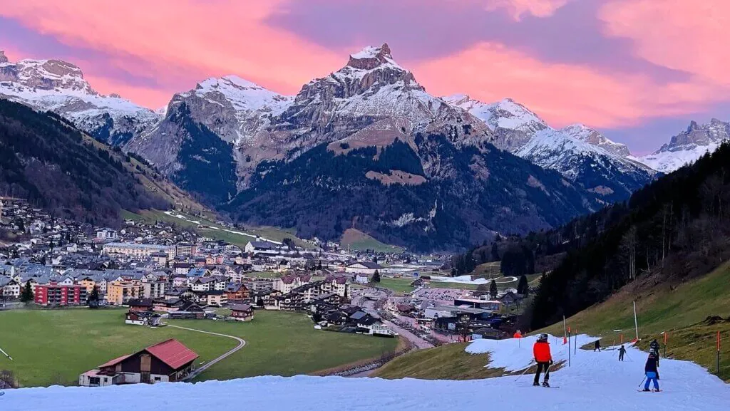 Engelberg met oud en nieuw