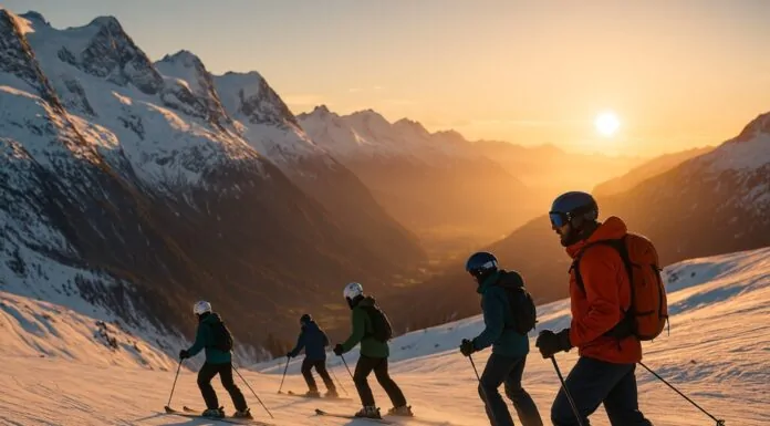 Huidige sneeuwcondities en lawinegevaar in de Alpen