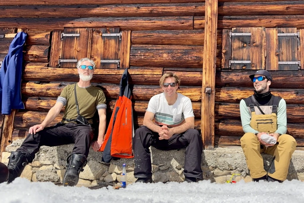 snowshortz crew hut Davos