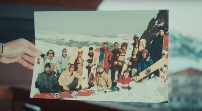ripstar in de sneeuw