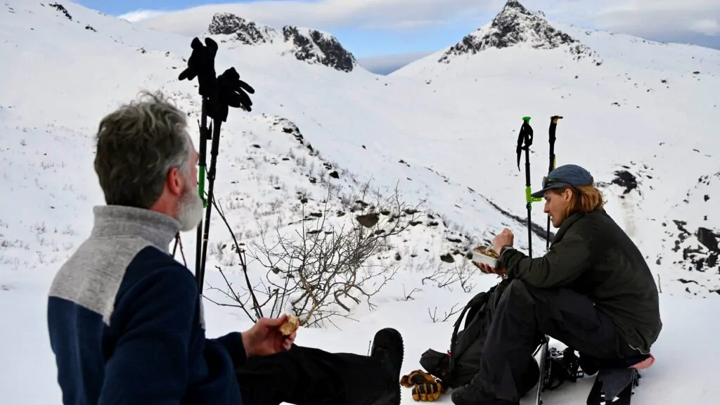 pauze splitboarden lofoten